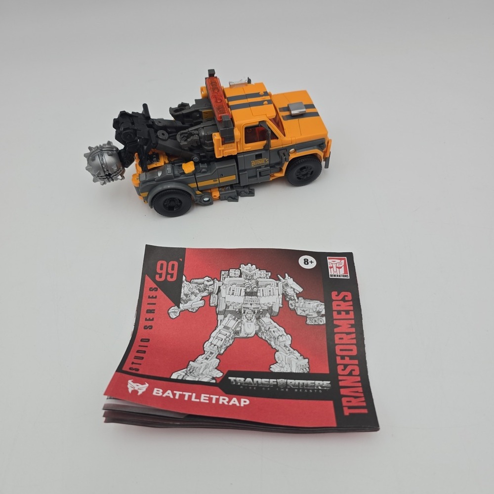 Transformers Studio‎ Series 99 Battletrap Voyager Complete w/ Manual ROTB